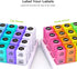 MAOTAO 2 Monthly Pill Case Times A Day, Daily Pill Box Organizer Large Capacity Pill Holder Morning and Night, Portable