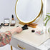 Makeup Mat for Vanity, Dual-Sided Vanity Desk Mat, Easy to Clean Waterproof and Oilproof Vanity Makeup Pads
