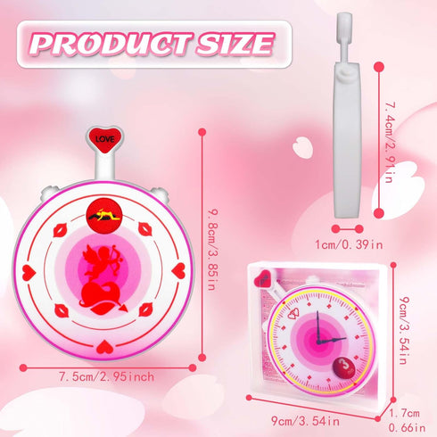 oyeftp Funny Couple Position Selector, Fun Night Dating Decision, Two-Sided Mechanical Date Ideas Night Couple Easter