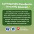 KSM-66 60ml) Ashwagandha Liquid Drops Vegan, GMO Free & Fast Absorbing Form Ashwagandha Supplements for Daily Wellness