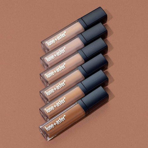 Lune+Aster HydraGlow Concealer - Light, Medium to Full Coverage, Hides Dark Circles, Blemishes, Redness