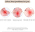 4 Pairs Ball of Foot Cushions - Reusable Metatarsal Pads for Women’s High Heels Pain Relief