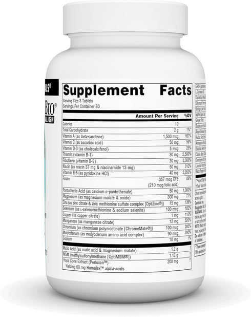 Source Naturals Fibro-Response Bio-Aligned Malic Acid & MSM, 90 Tablets
