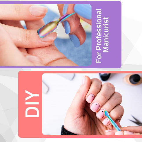 Utopia Care Cuticle Trimmer Set with Cuticle Pusher, Professional Nail Kit, Sharp Cuticle Nippers and Remover Tool