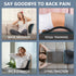 Back Cracker Stretcher for Lower Back Pain Relief, Multi-Level Adjustable Spine Board for Herniated Disc, Sciatica