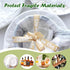 TUXIYA 1000 14" 20" Packaging, Sheets White Tissue Paper, X Tissue Papers Bulk for Christmas Wedding Birthday Showers