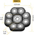 Upgraded Version 9 Blades Head Shaver Replacement Head, Replacement Shaver Head Blade for Electric Razor
