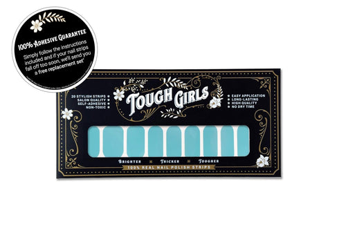 TOUGH GIRLS Gel Nail Polish Strips - 20 Exquisite Strips with Application Accessories, No UV/LED Lamp Required
