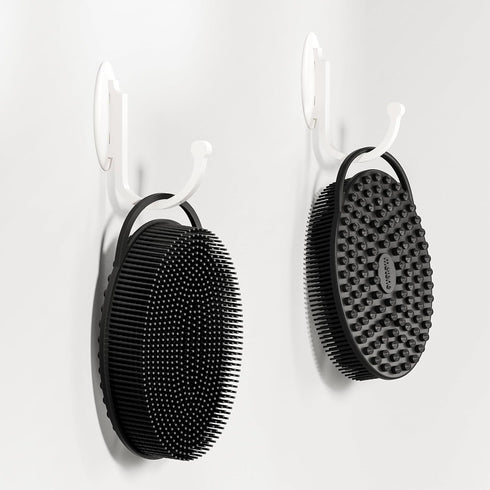 Metene 2 Pack Silicone Body Scrubber, Soft Exfoliating Body Scrubber for Shower and Bath Skincare Routine