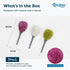 3 Pack Microfiber Delicate Duster & Detail Brush, Dual Ended Duster with Washable Screen Cleaning Tool