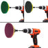 Power Scrubber Pads Drill Attachment - GOH DODD 26 Pieces Headlight Restoration Kit for Cleaning