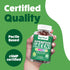 Gummies Immunity 60 Gummies Super Greens - Green Superfoods Supplement with Spinach, Broccoli, Kale, Beet Root