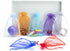 Volanic 100PCS 4X6 Inch Sheer Drawstring Organza Bags, Jewelry Party Wedding Favor Candy Bag, 20 Color Mix