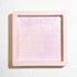 LIGHT RAIN Press on Nail Packaging - 3D Floating Frame, Storage Box Case, 24 pcs, Pink Color