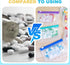 Set Timueetech Water-Proof Pill Pouch Large Pill Organizer, Pill Loose-Leaf Storage with Color-Coded Medicine