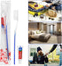 Travel Toothbrushes Kit, 50Pcs Disposable Toothbrush Set with Toothpaste for Nursing Home & Hotel (Individually Wrapped)