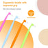 End Tuft Toothbrush | 4 PCS Orthodontic Double-Ended Proxy Brushes for Dental Tools