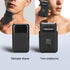 Travel Shaver USB-C, USB Rechargeable Men's Electric Shaver, Ultra Thin Razor for Beard and Sideburns