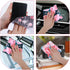 Ptwola 6 Pcs Thickened Glasses Cleaning Cloth Elegant Flower Design Microfiber Cleaning Cloth Multi-Colored Eyeglass