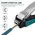 Nail Clippers with Catcher, No Splash Fingernail Toenail Clippers with Sharp Curved Blade and Glass Nail File