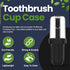 Portable Travel Toothpaste Container Case, 3 in 1 Toothbrush Toothpaste Travel Cup Container