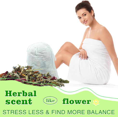 Yoni Herbs for Women Cleansing, 100% Natural V Steaming Herbs, 7 Filter Bags, 3.17oz