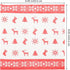 DOITOOL Disposable Cleaning Paper Towels, 2 Rolls Christmas Elk Snowflake Kitchen Wiping Rag for Holiday Supplies