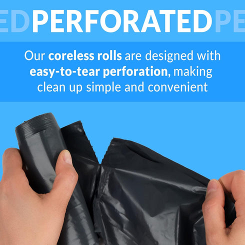 Reli SuperValue Trash Bags | 33 Gallon | 125 Count | Heavy Duty | Made in USA | Black Multi-Use Garbage Bags