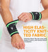 HiRui Wrist Brace Compression Strap, Adjustable Wrist Support for Fitness, Weightlifting, Sprains, Pain Relief (2 PACK,