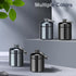 2 Pack Mini Pill Case Keychain, Portable Travel Pill Container, Waterproof Metal Daily Pill Box Organizer for Office