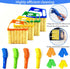 YudeWater 8Pcs 7-Finger 4 Window Venetian Blind Cleaner Duster Tool, Microfiber Dusting Brush for Wood/Vinyl Blinds