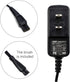 HQRP AC Adapter/Power Cord for Philips Norelco 5100 5200 Series S5210 S5290 and Cleaning Brush