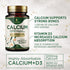 Calcium 1200 mg with Vitamin D3, Calcium Supplement for Bone Strength, Teeth & Immune System, 60 Tablets