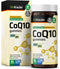 MAUWE HERBS CoQ10 Gummies 200mg, Organic Antioxidant Supplement for Cellular Energy, 90 Vegan Pectin-Based Chews