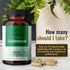 HERBAMAMA Goldenseal Root Capsules - Organic Herb Powder for Respiratory & Digestive Health, 100 Capsules