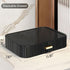 Stackable Cosmetics Organizer Drawers, Bathroom Vanity Makeup Organizer and Storage, Ideal for Desk and Dresser Countertops, Great for Palette, Skincare, Lipsticks, Nail Care-Black by Decorcode