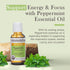 Pranarom USDA Organic Peppermint Essential Oil (30ml), 100% Pure for Aromatherapy, Diffuser & Massage