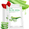 Aloe Vera Face Mask, Hydrating Skincare for Dry, Oily, Sensitive Skin, 10-Pack Moisturizing Facial Masks