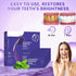 Removal(14pairs) Teeth Whitening Strips, Peroxide-Free Whitening Kit with Hydroxyapatite, Easy at-Home Teeth Whitening