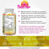 Multivitamin Gummies | Vegan Friendly, Kosher Halal NO gluten or gelatin, no GMO| for Men, Women & Kids| 3 Natural Flavors | Vitamins C, B3, B12, Biotin, Zinc & More| 100 Gummies