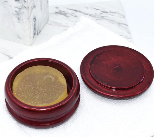 Parker Genuine Dark Mango Wood Shaving Soap Bowl, High Lustre Finish