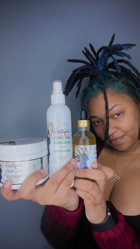 Rastta Locs Locking Gel and Moisturizer, Avocado Oil for Dreadlocks, No Residue, 8.00 oz
