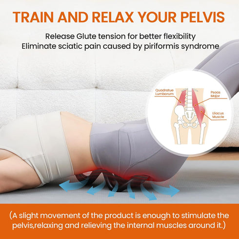 Trigger Point Massager & Psoas Release Tool, Firm Deep Tissue Massage Tool for Shoulder Blade Knots, Trapezius, Upper