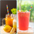 Skrfren 100 Pack 7.7 Inches Striped Straws Paper Assorted Rainbow Colors Striped Drinking Straw Rainbow Paper Straw