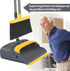 kelamayi Broom and Dustpan Set for Home, Stand Up Broom and Dustpan Combo for Indoor & Outdoor Sweeping