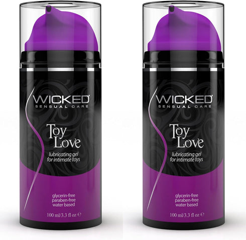 Wicked Sensual Care Collection Wicked Toy Love Lubricant 3.3oz. - (Pack of 2)