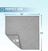 Microfiber Cleaning Cloth Grey-24Pcs (13x13 inch) 2100 Series Ultra Soft Highly Absorbent Rags for Cleaning, Reusable and Lint Free Cleaning Towels for Housekeeping-Machine Wash (Gray) by WEAWE