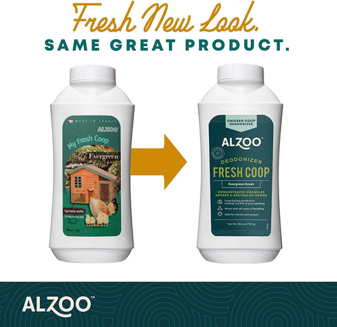 My Fresh Coop Deodorizer, Concentrated Granules for Chicken Coop, Absorbs & Neutralizes Odors (26.6 Oz, Pack of 2)