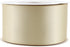 Champagne Gold Ribbon 2 Inch Double Face Satin, 25 Yards Thick for Gift Wrapping, Wedding Decor, Bridal Bouquet, DIY