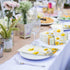 100 Pcs Floral Guest Napkins - 3 Ply Yellow Flower Paper Napkins, Decorative Disposable Hand Towels for Parties